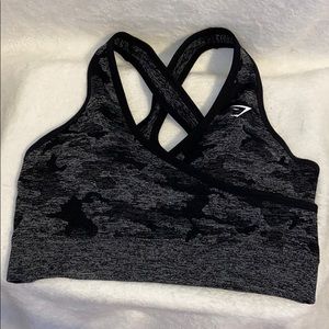 Gymshark Camo Seamless Sports Bra